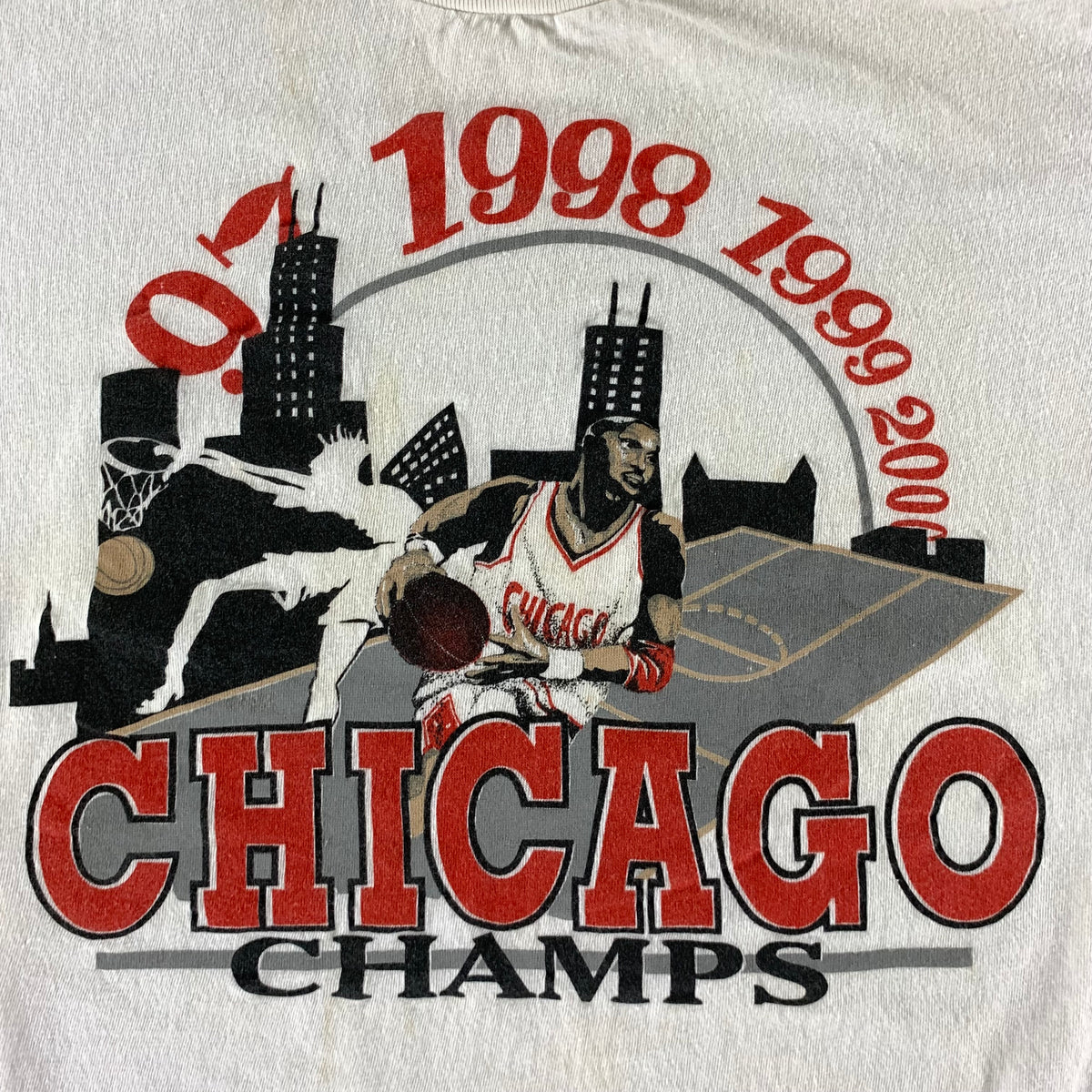 chicago bulls 1998 shirt