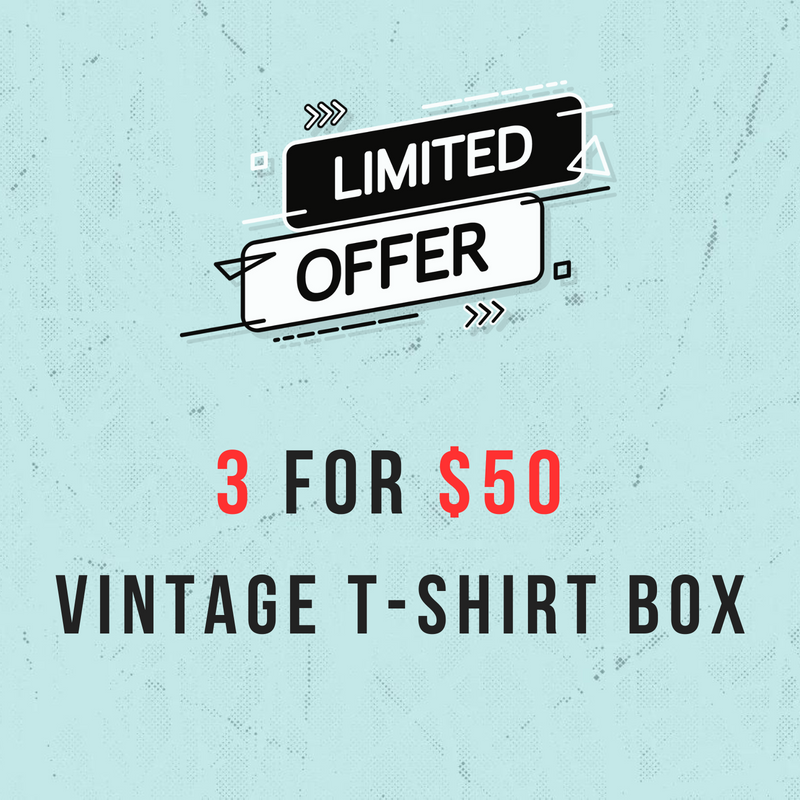 Mixed Mystery Vintage T-Shirt Box (3 Pack)