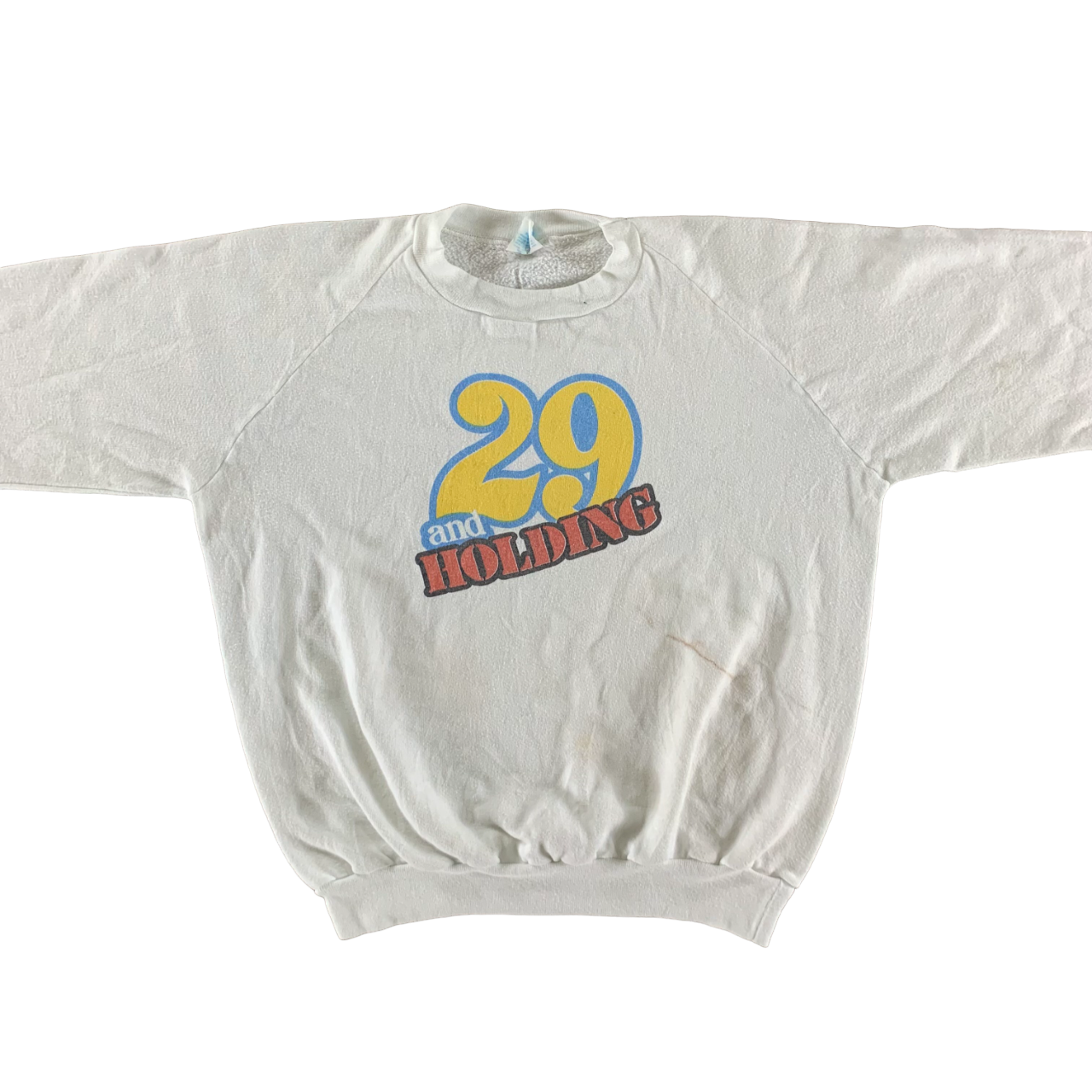 Vintage 1980s 29 and Holding Sweatshirt size XL