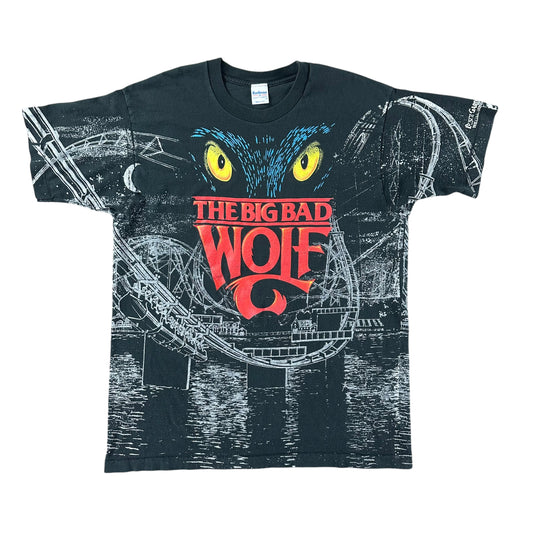 Vintage 1990s Wolf T-shirt size XL