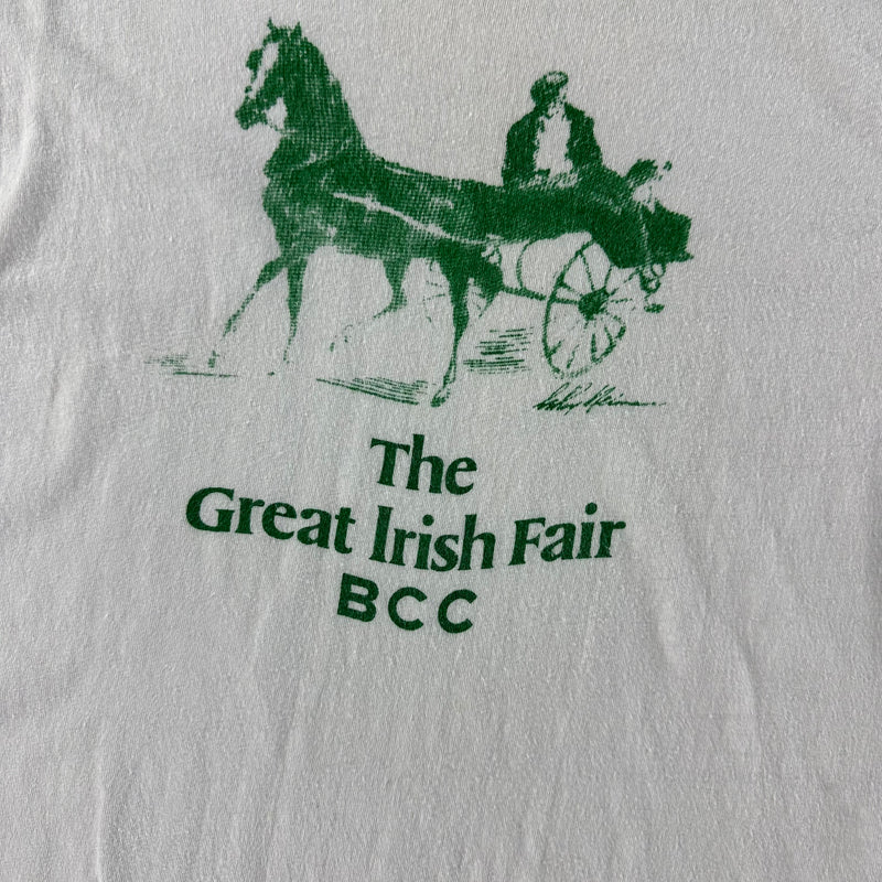 Vintage 1970s Irish Fair T-shirt size Medium
