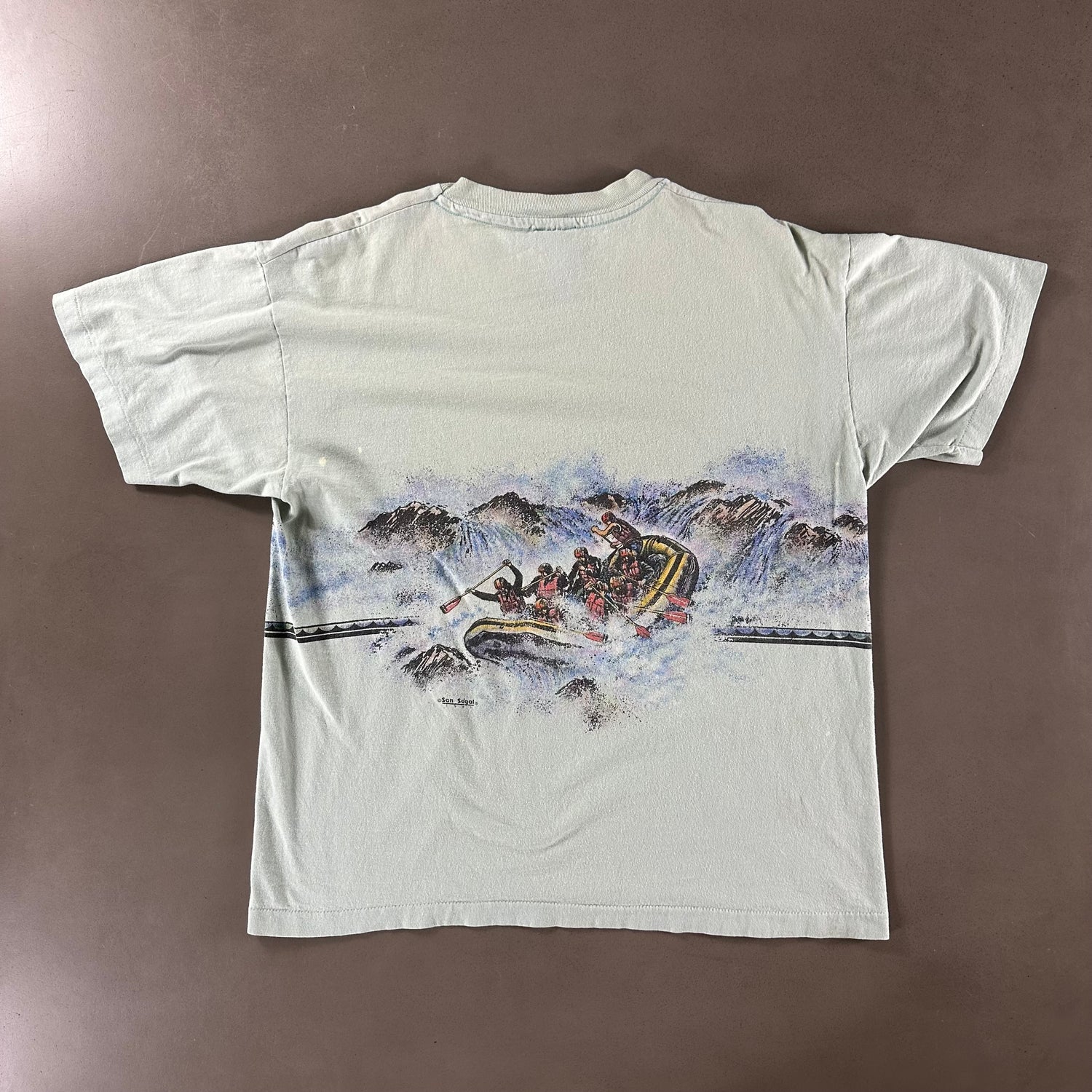 Vintage 1991 White Water T-shirt size Large