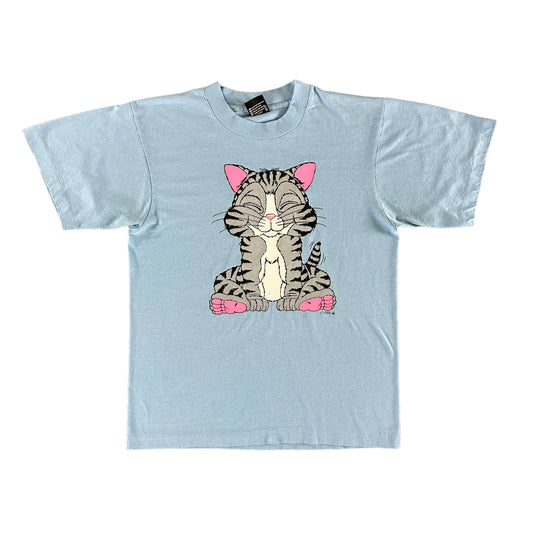 Vintage 1986 Cat T-shirt size Medium