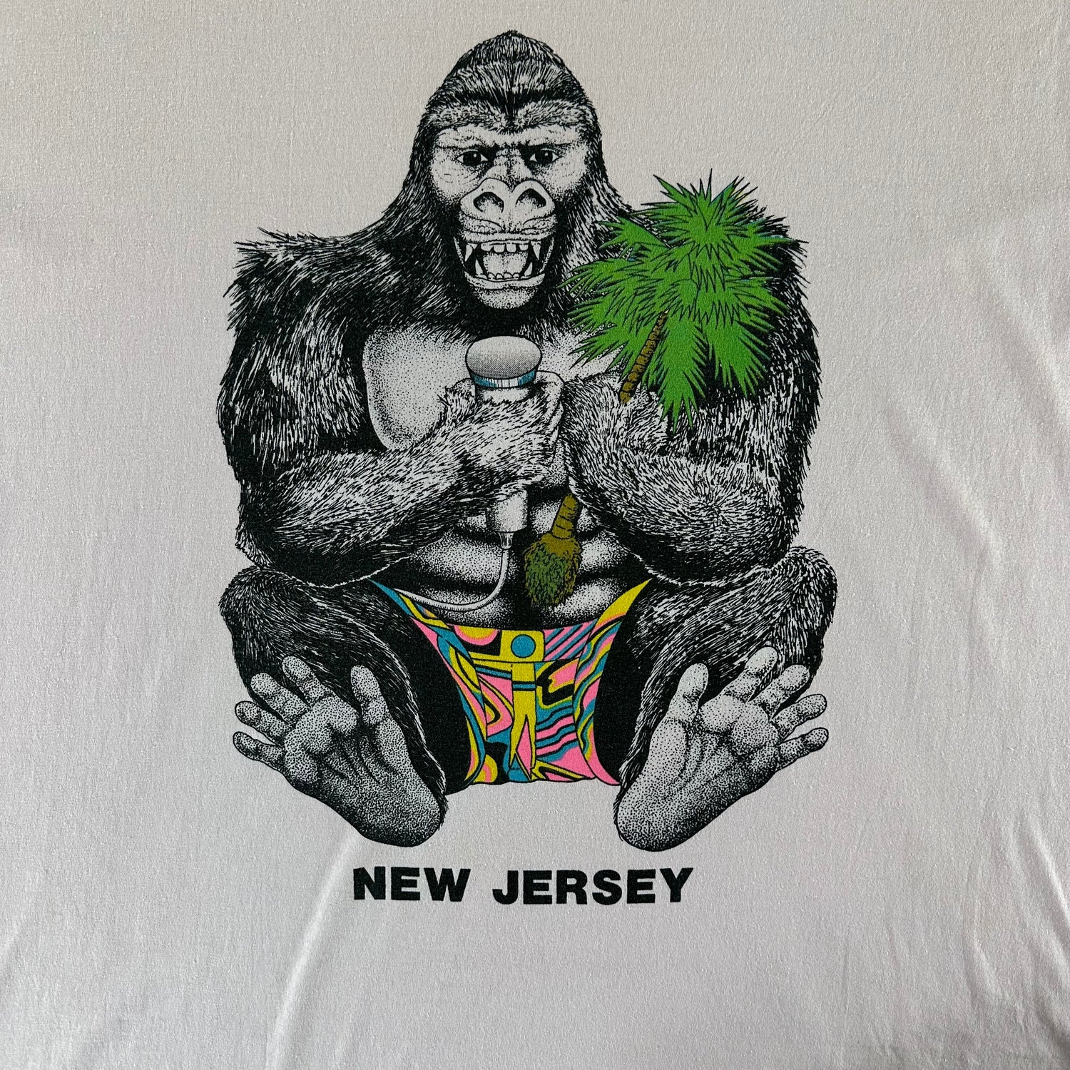 Vintage 1980s New Jersey Sleep T-shirt size OSFA