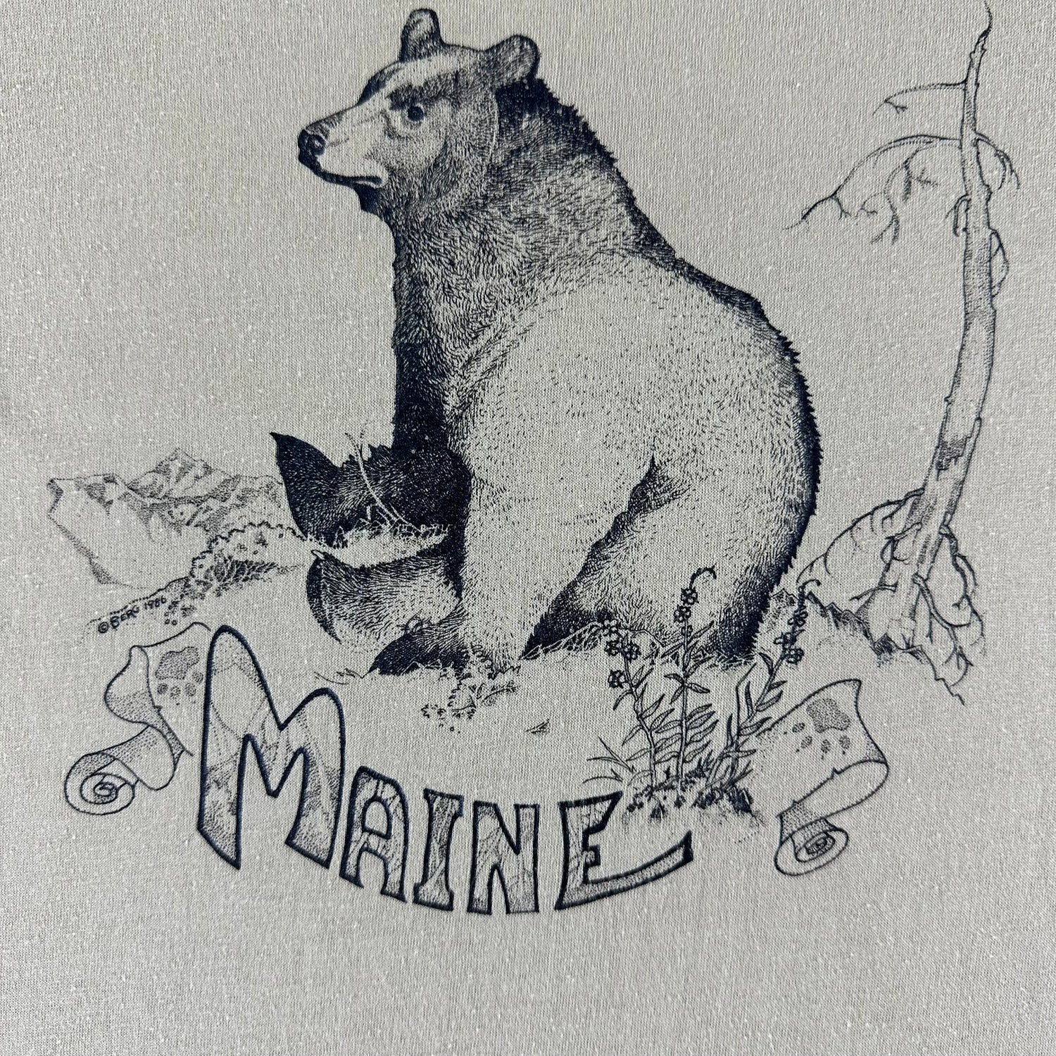 Vintage 1980s Maine T-shirt size Small
