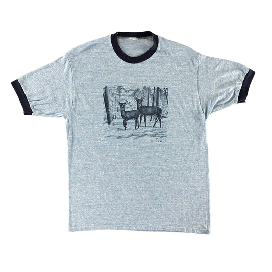 Vintage 1980s Deer T-shirt size Large