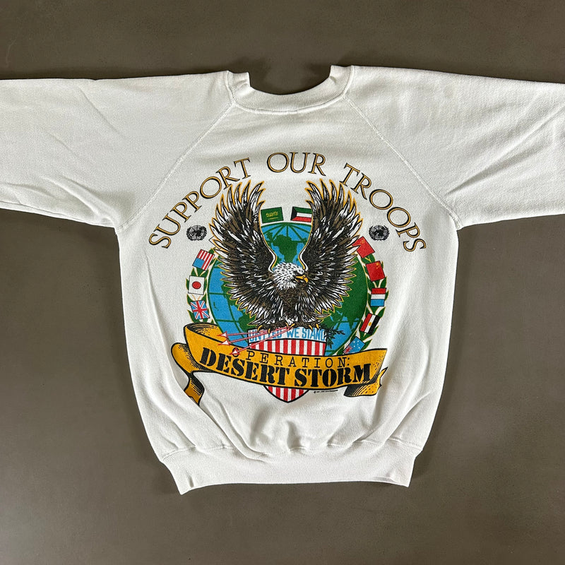 Vintage 1991 Desert Storm Sweatshirt size Medium