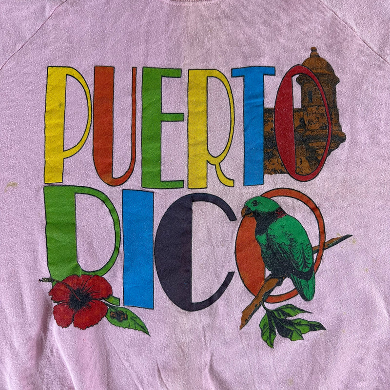 Vintage 1980s Puerto Rico Sweatshirt size XL