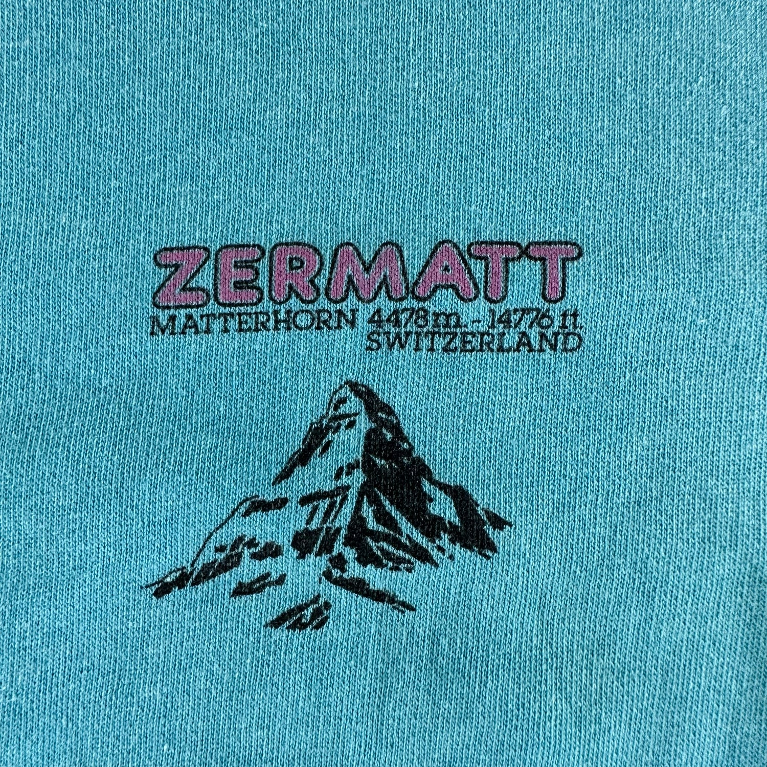 Vintage 1980s Switzerland Sweatshirt size Medium