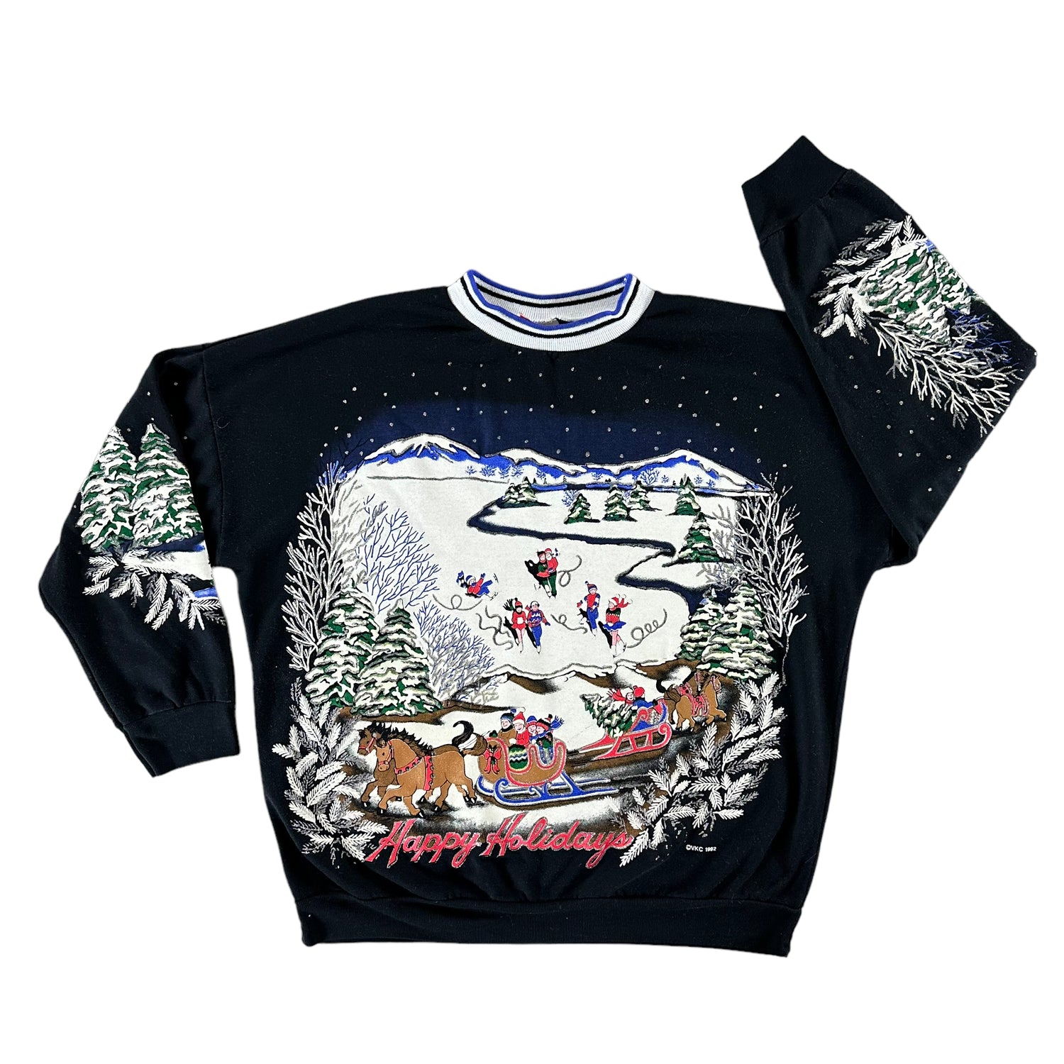 Vintage 1992 Winter Wonderland Sweatshirt size Large