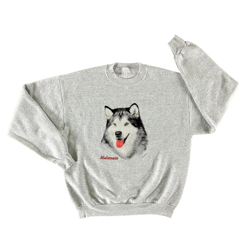 Vintage 1990s Dog Sweatshirt size XL