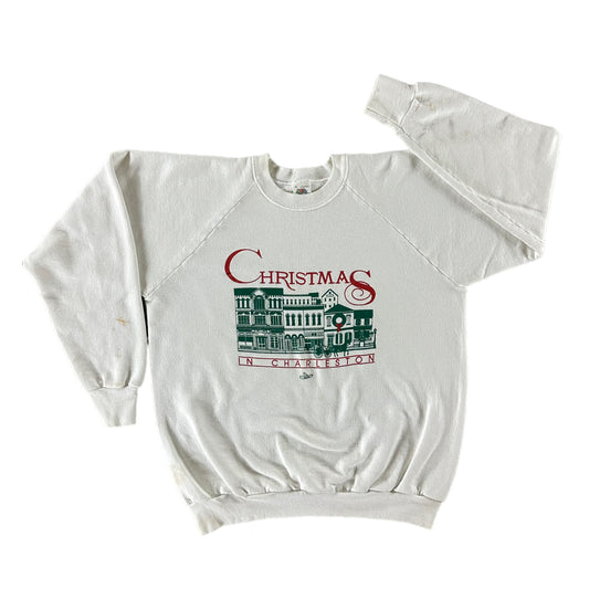 Vintage 1990s Christmas in Charleston Sweatshirt size XL