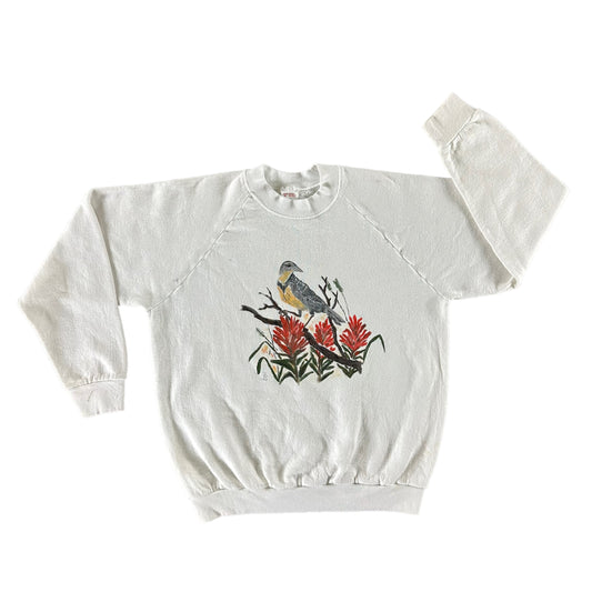 Vintage 1990s Bird Sweatshirt size Medium