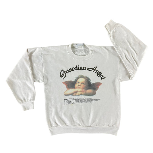 Vintage 1990s Guardian Angel Sweatshirt size Large