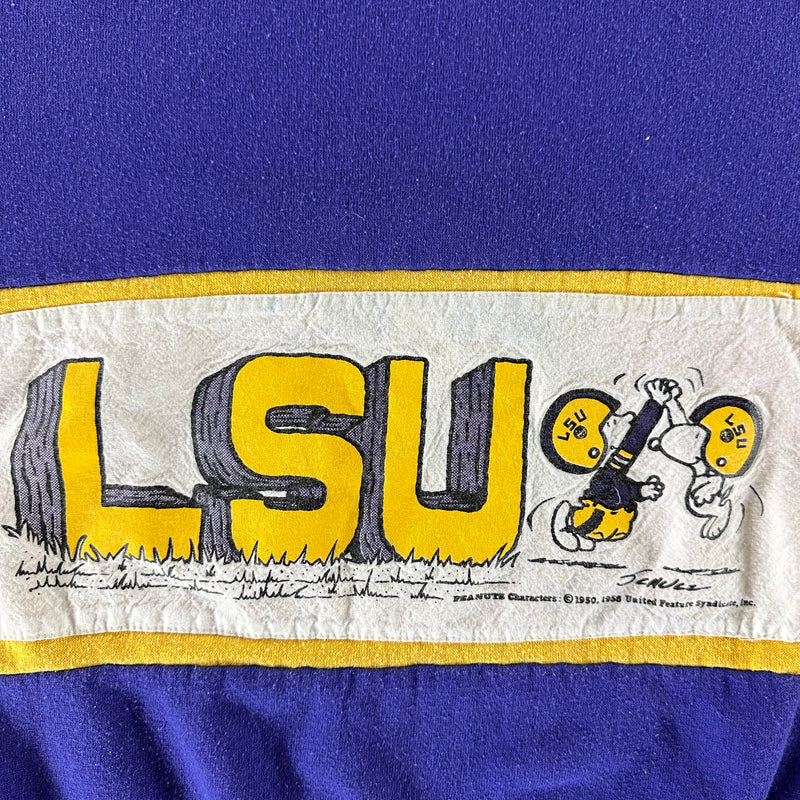 Vintage 1980s LSU Sweatshirt size Large