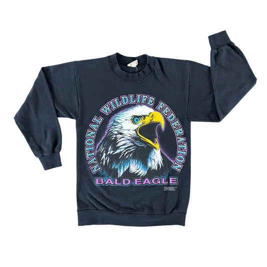 Vintage 1990s Bald Eagle Sweatshirt size Small