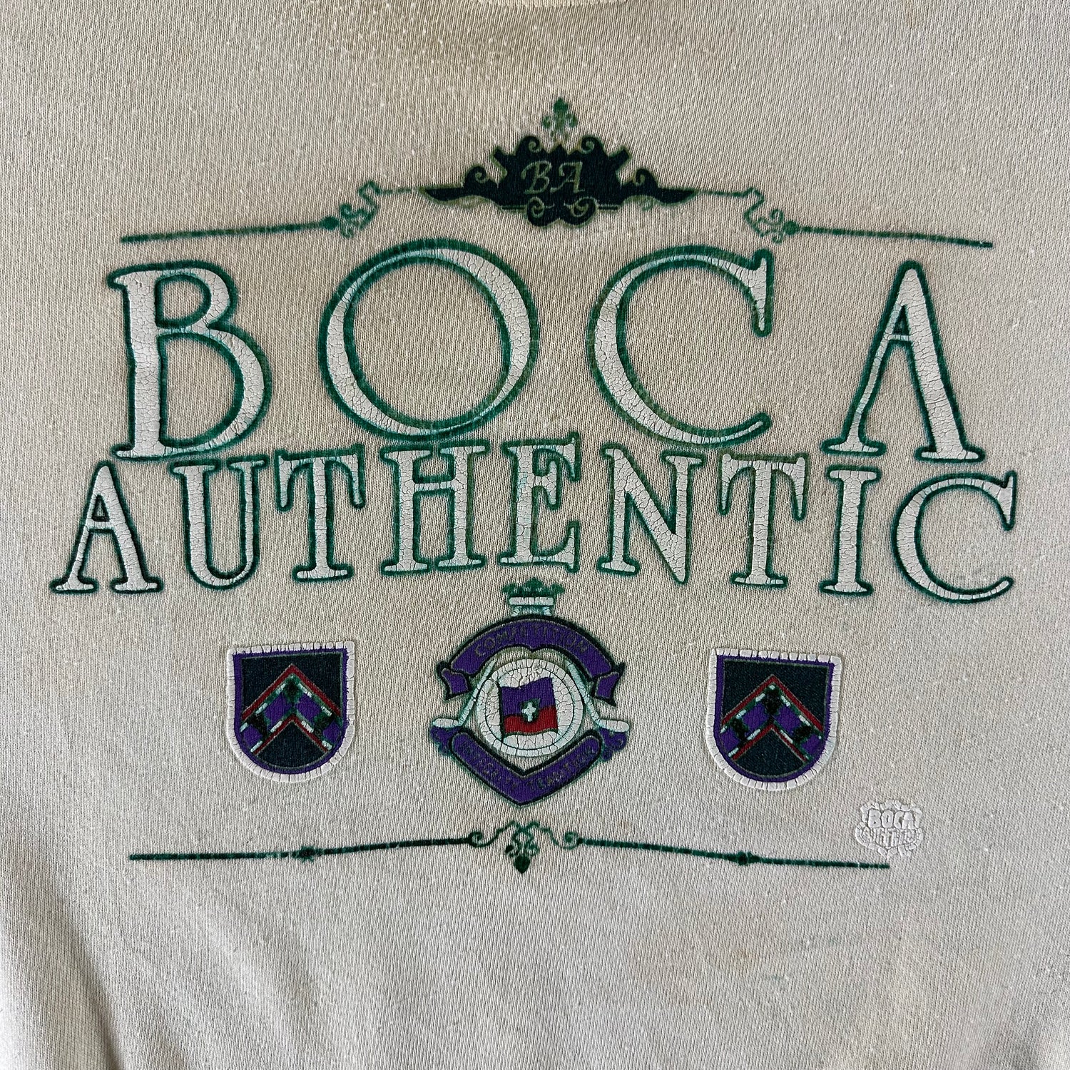 Vintage 1990s Boga Authentic Sweatshirt size XL