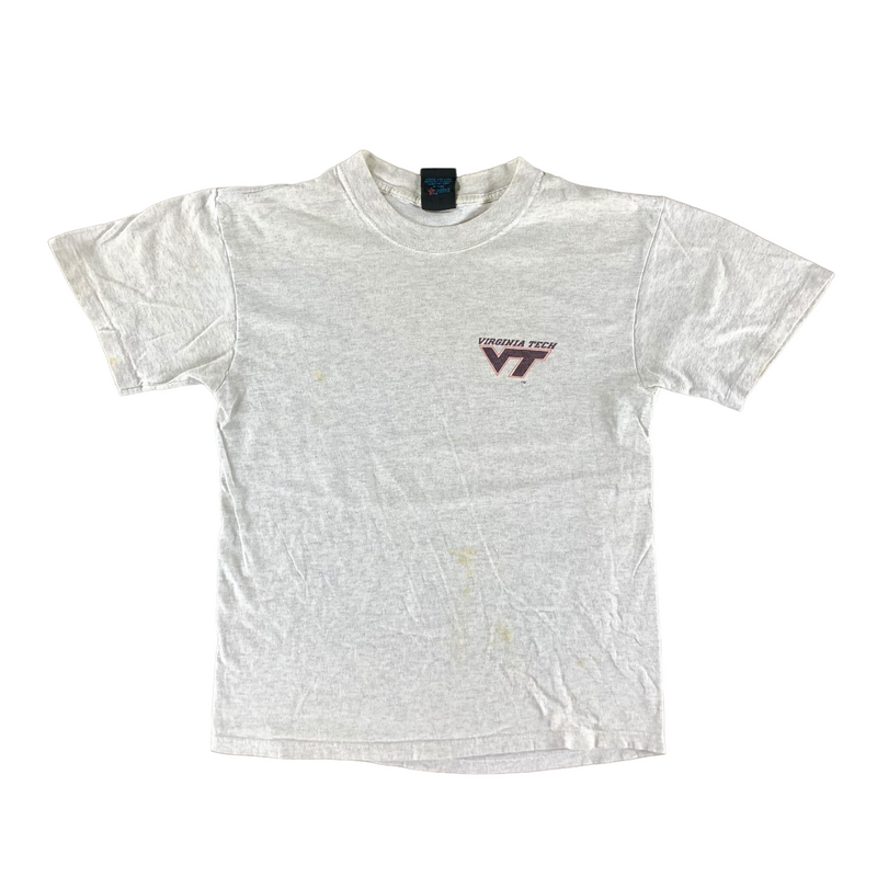 Vintage 1990s Virginia Tech University T-shirt size Medium