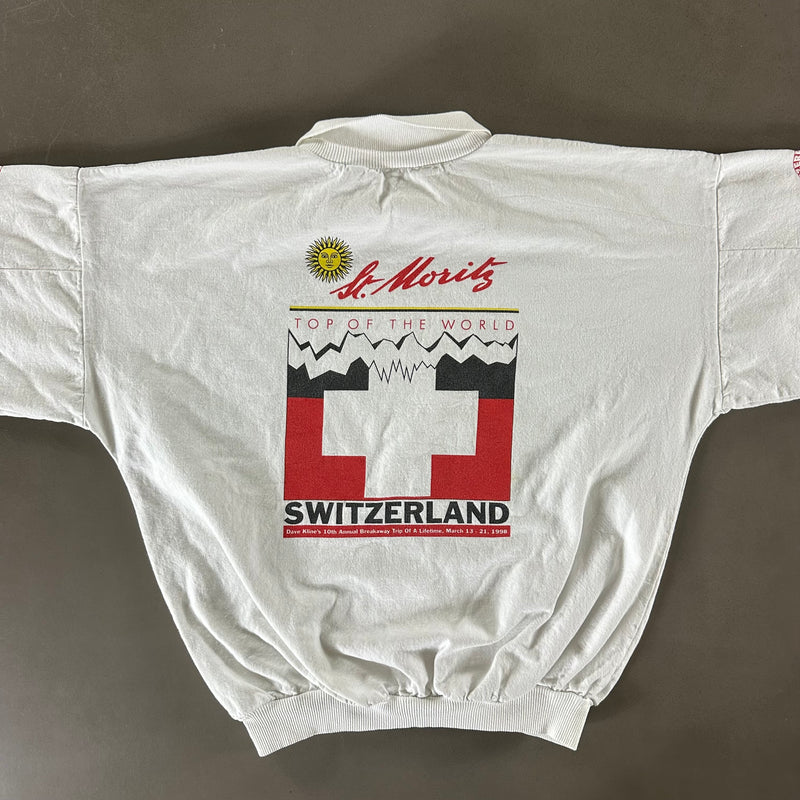 Vintage 1990s Switzerland Sweatshirt size XL