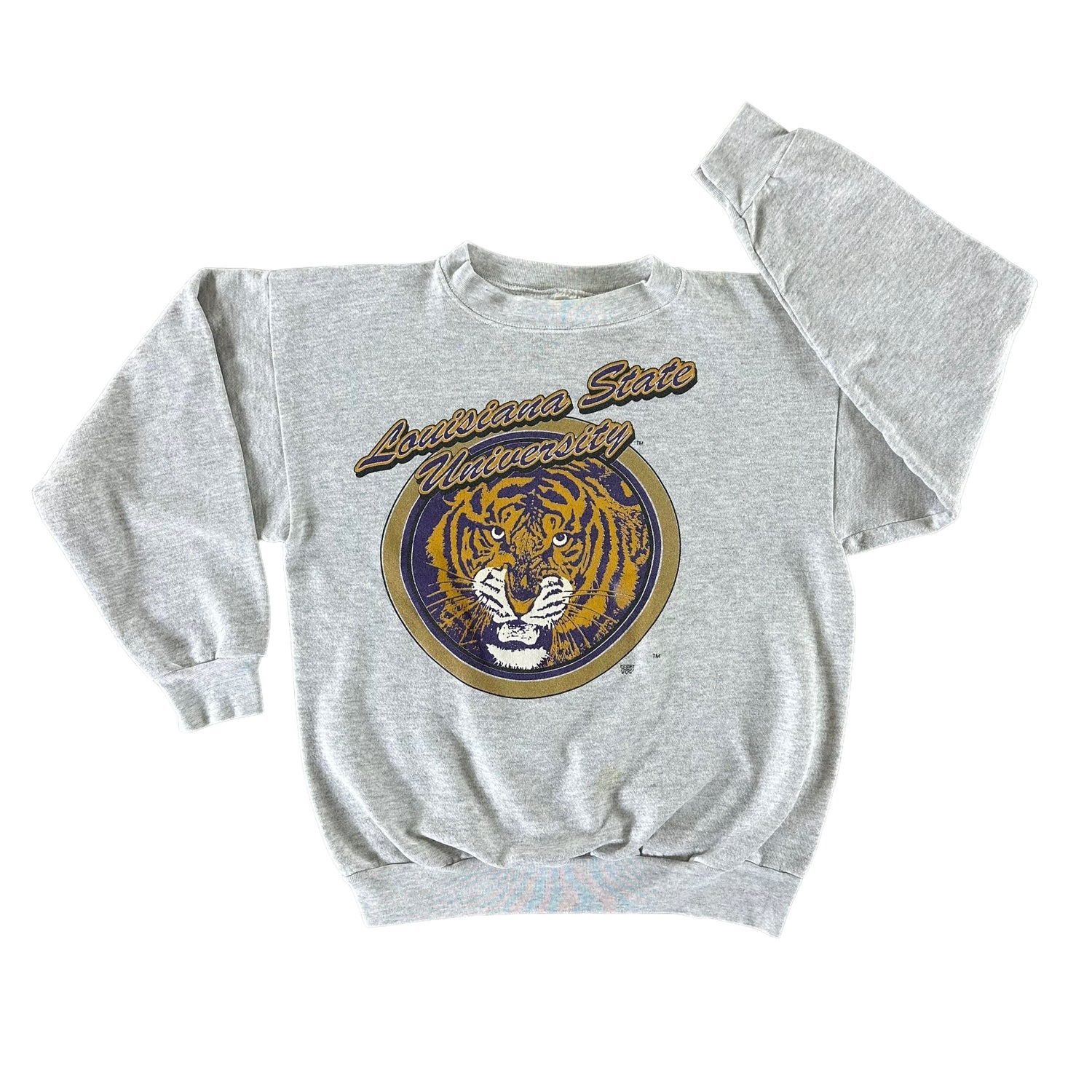 Vintage 1990s Louisiana State University Sweatshirt size Large