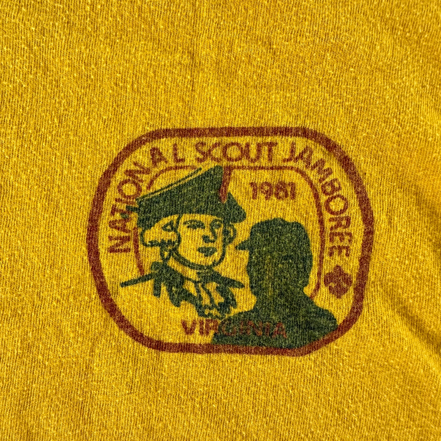 Vintage 1981 Boy Scout T-shirt size Large