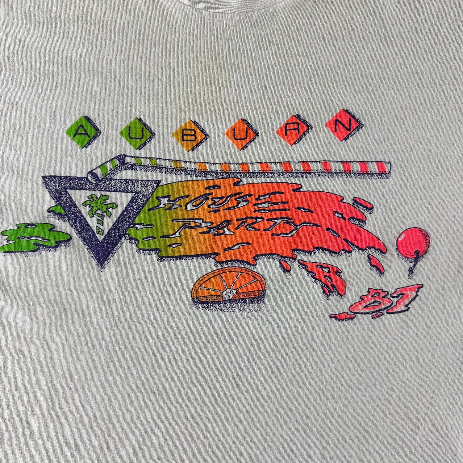 Vintage 1987 Auburn University T-shirt size Large