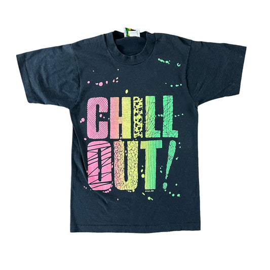 Vintage 1989 Chill Out T-shirt size OSFA
