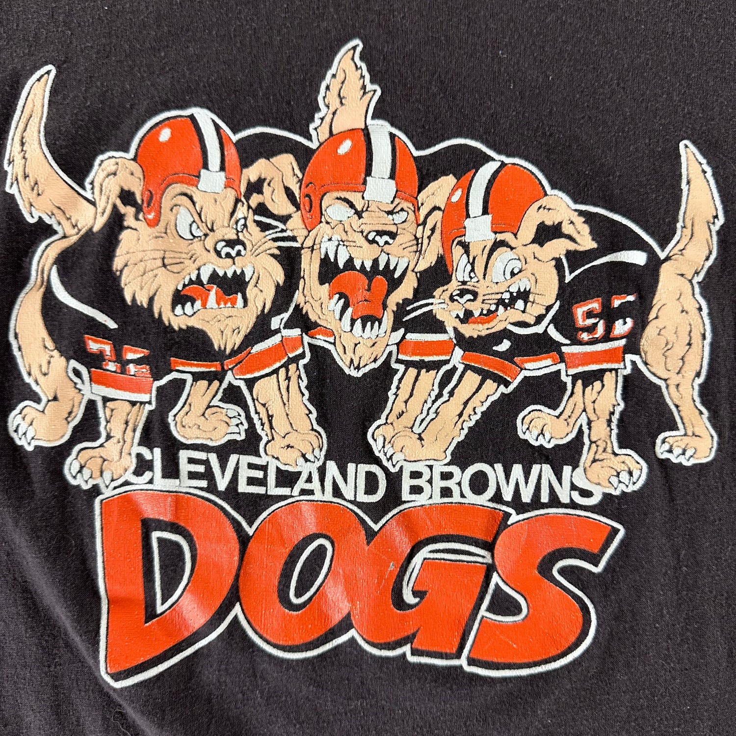 Vintage 1980s Cleveland Browns T-shirt size Small