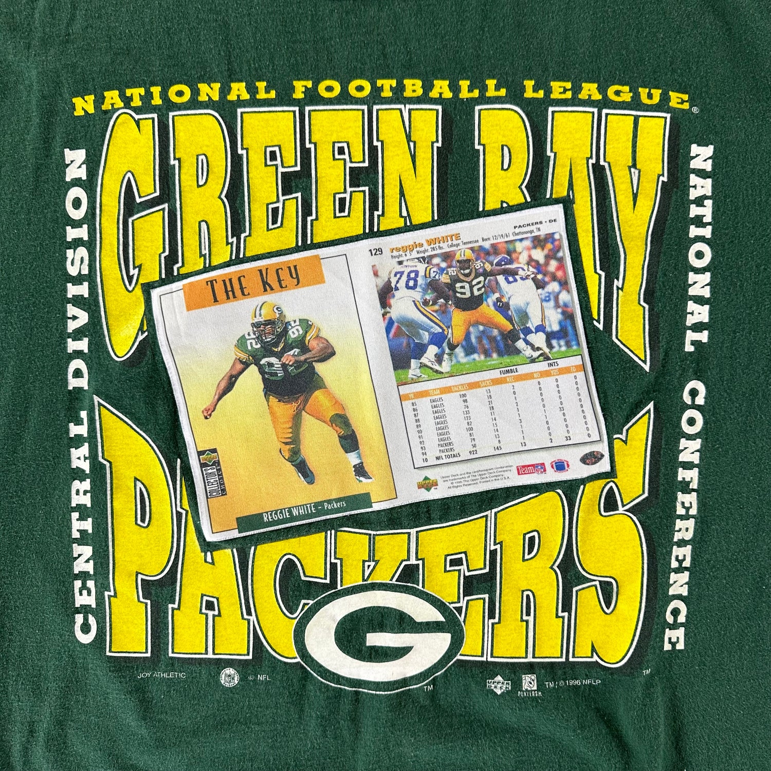 Vintage 1996 Green Bay Packers T-shirt size Medium