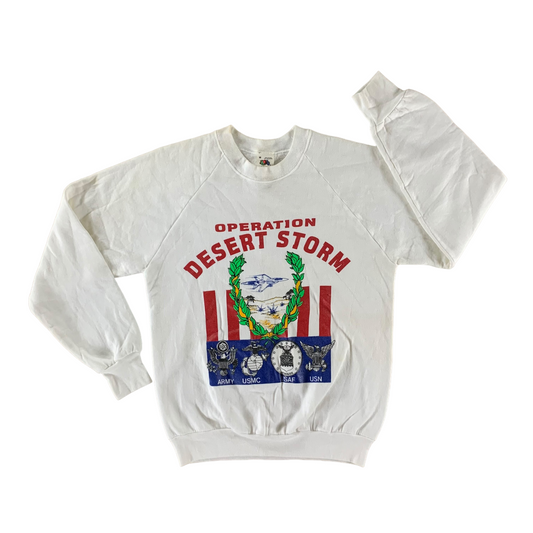 Vintage 1990s Operation Desert Storm Sweatshirt size Medium