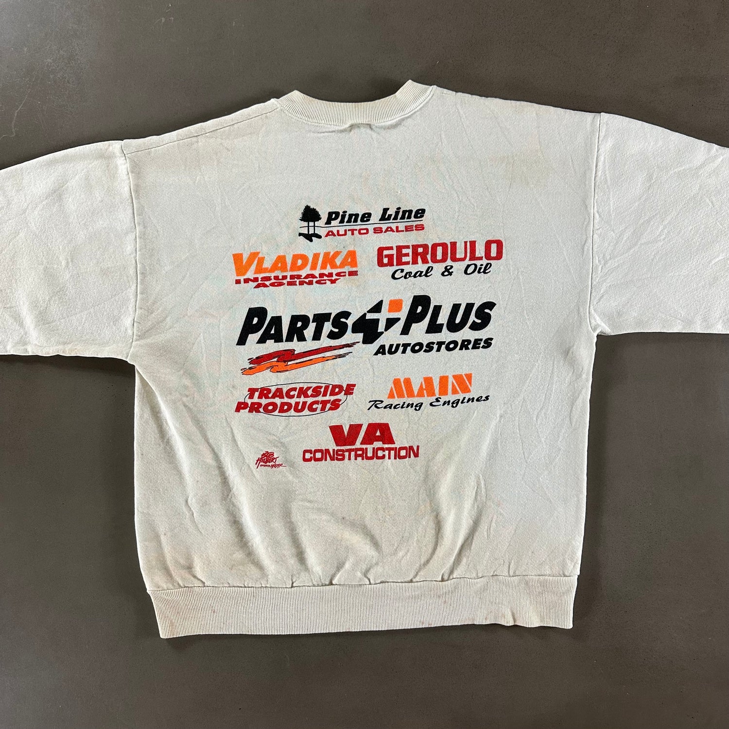 Vintage 1999 Parts Plus Sweatshirt size Large