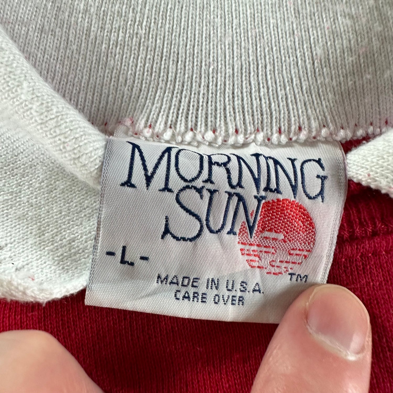 Vintage 1990s Morning Sun Sweatshirt size Large