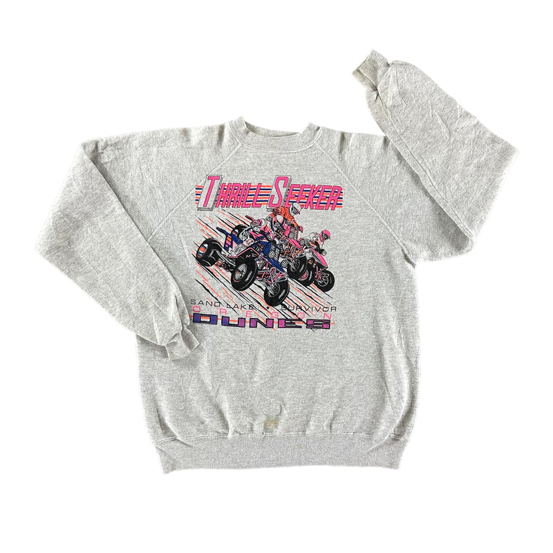 Vintage 1990s Thrill Seeker Sweatshirt size Large