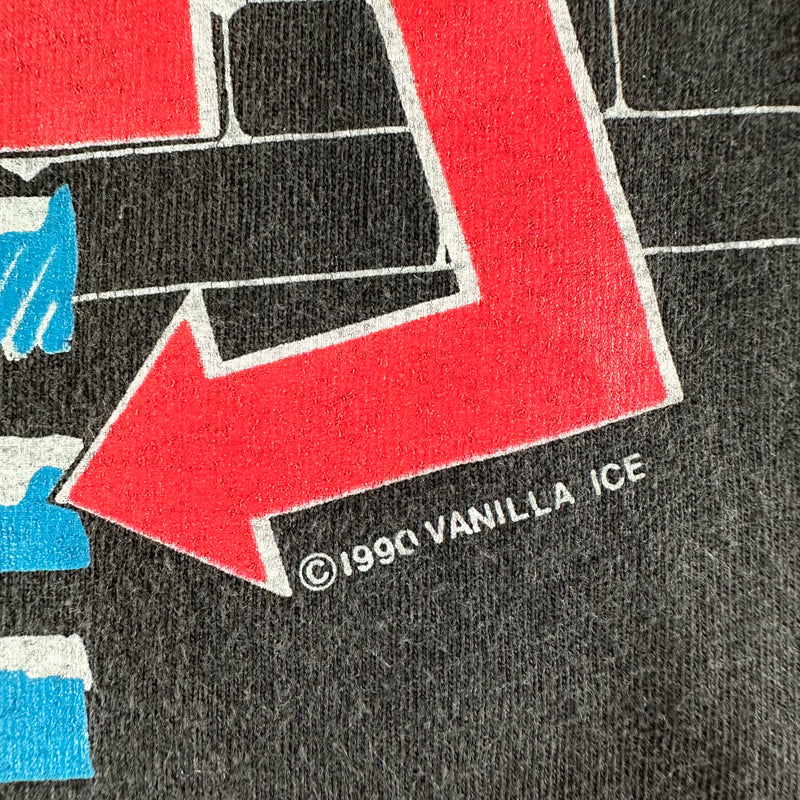 Vintage 1990s Vanilla Ice T-shirt size Large