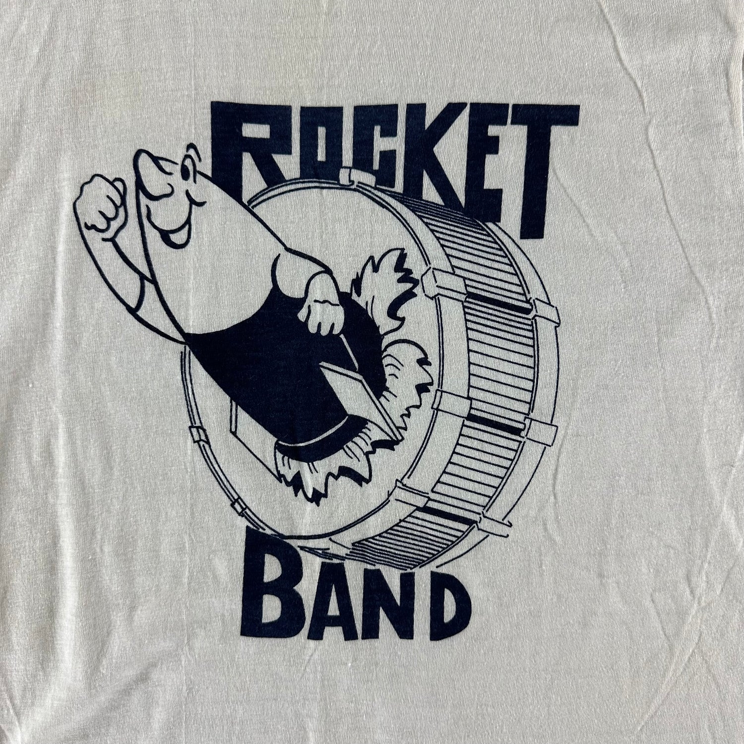 Vintage 1970s Rocket Band T-shirt size Large