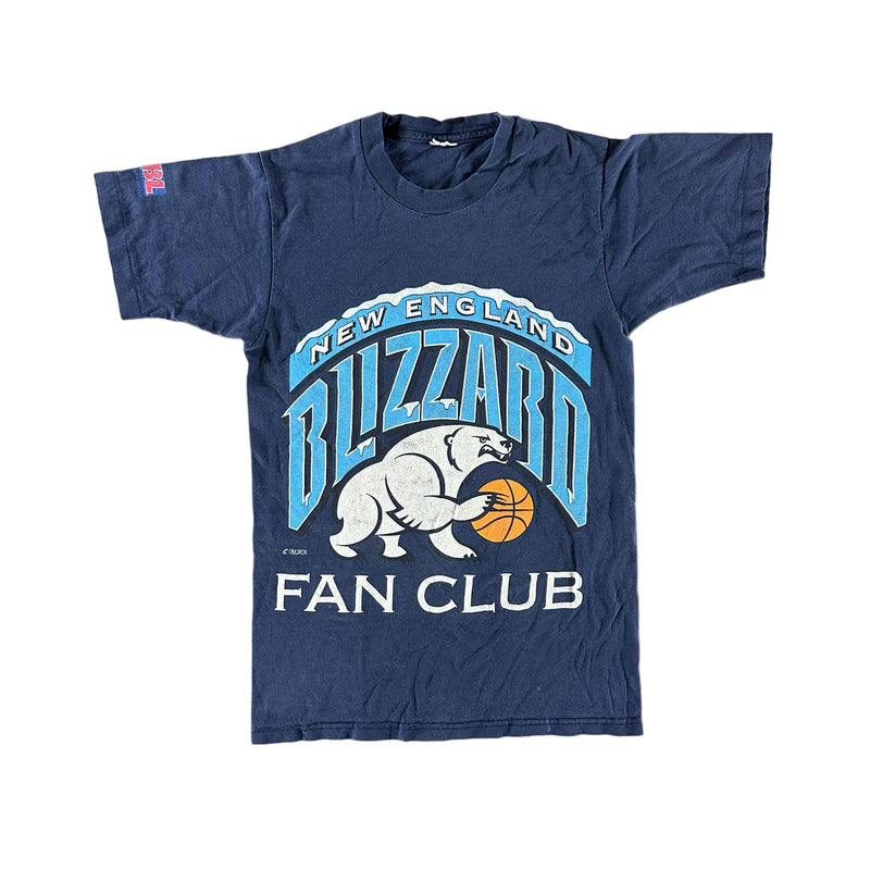 Vintage 1990s New England Blizzard Fan Club T-shirt size Large
