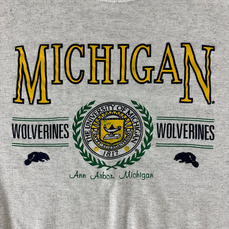 Vintage 1990s University of Michigan Sweatshirt size XXXL