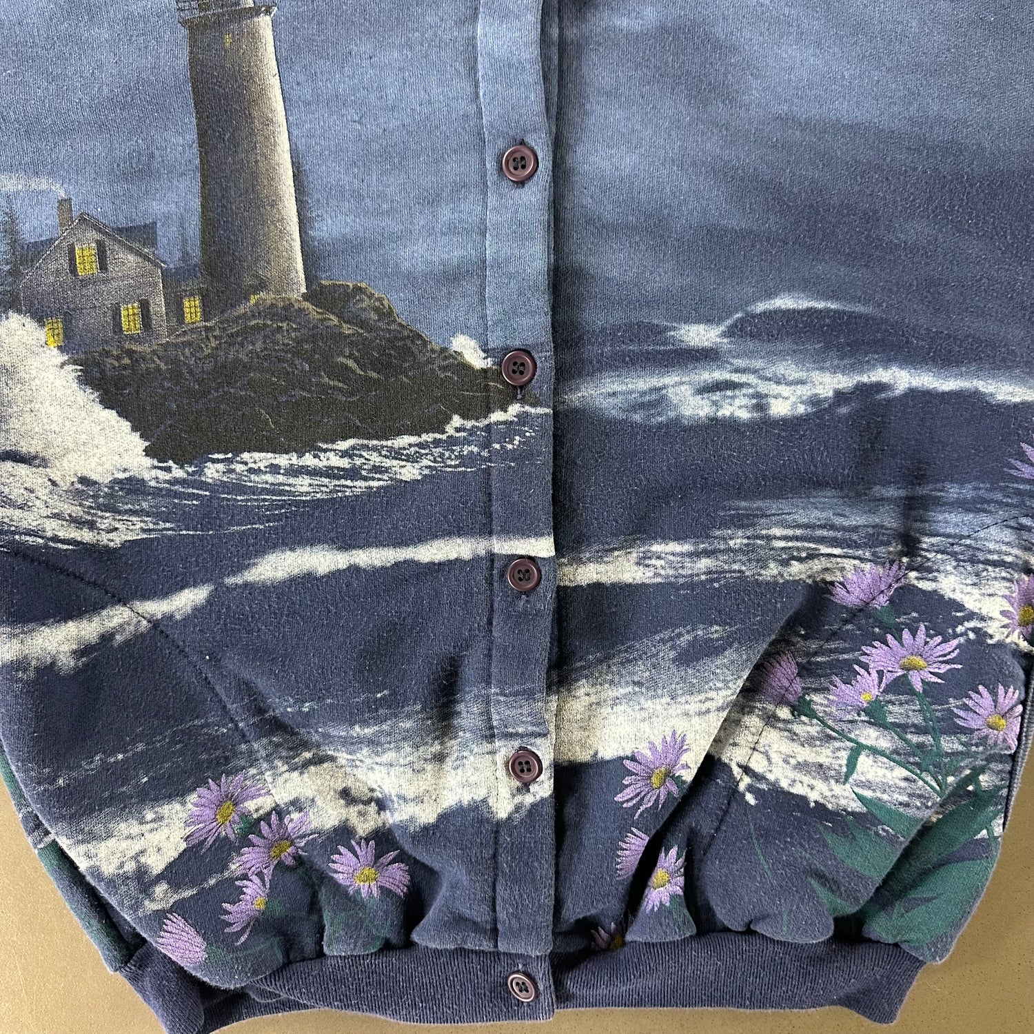 Vintage 1990s Lighthouse Sweatshirt size Small