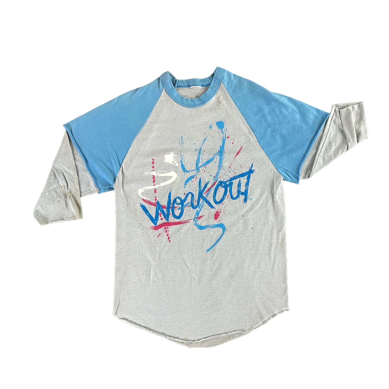 Vintage 1980s Workout T-shirt size Medium