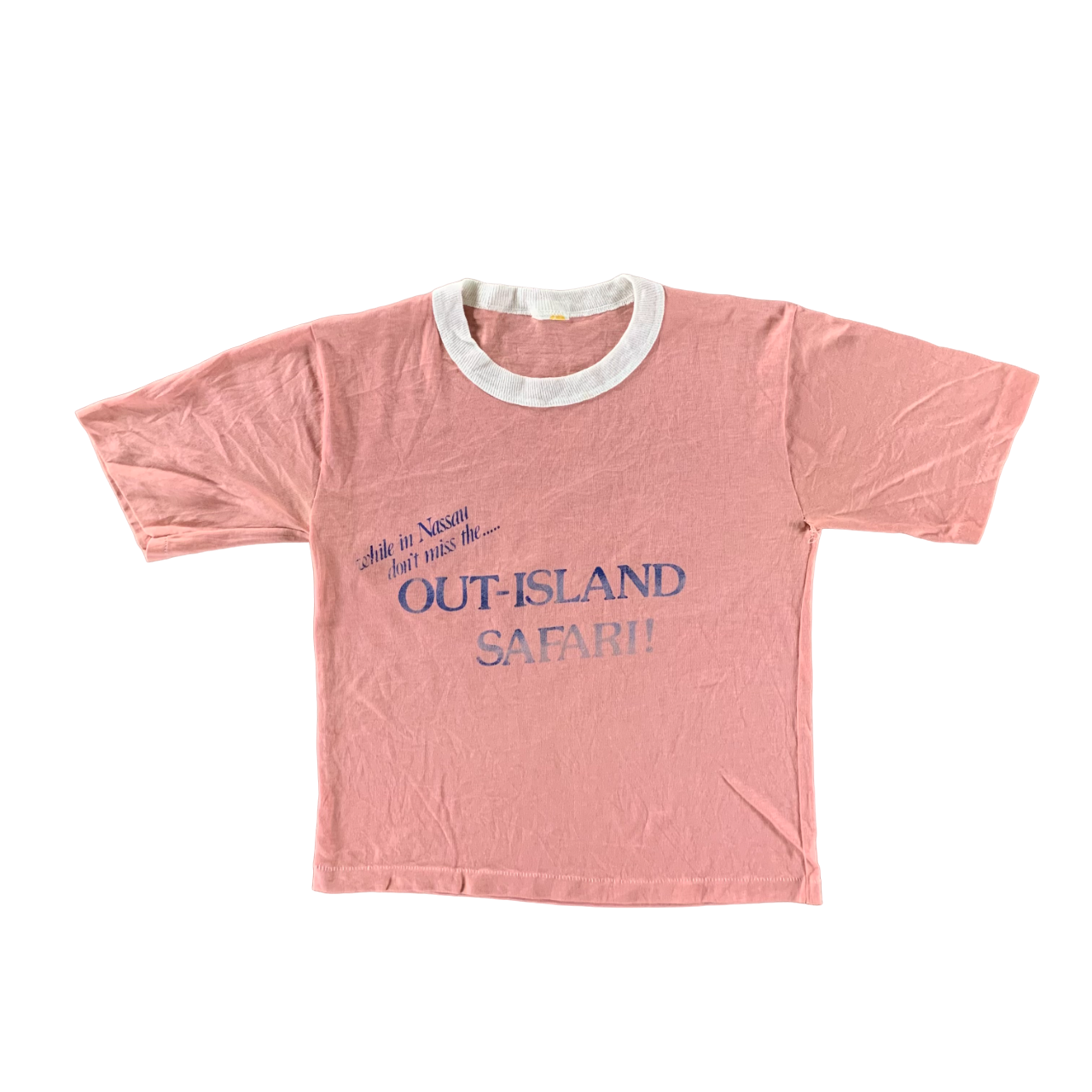 Vintage 1980s Nassau Bahamas T-shirt size Medium
