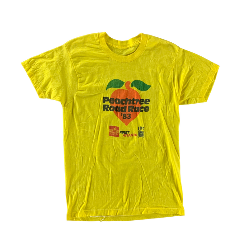 Vintage 1983 Peach Tree Road Race T-shirt size Large