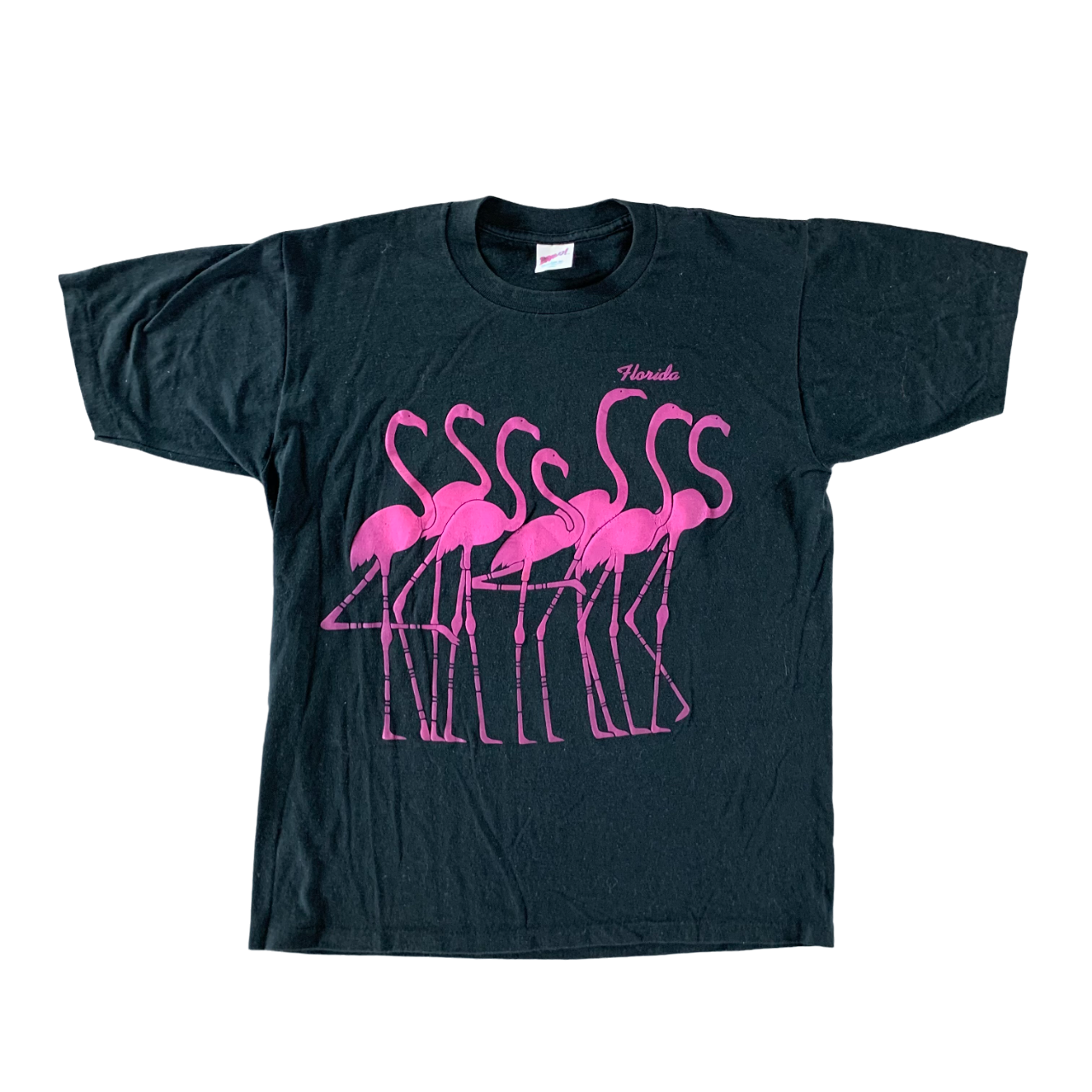 Vintage 1980s Flamingo T-shirt size Large