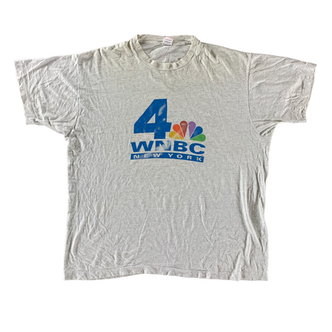 Vintage 1990s WNBC New York T-shirt size XXL