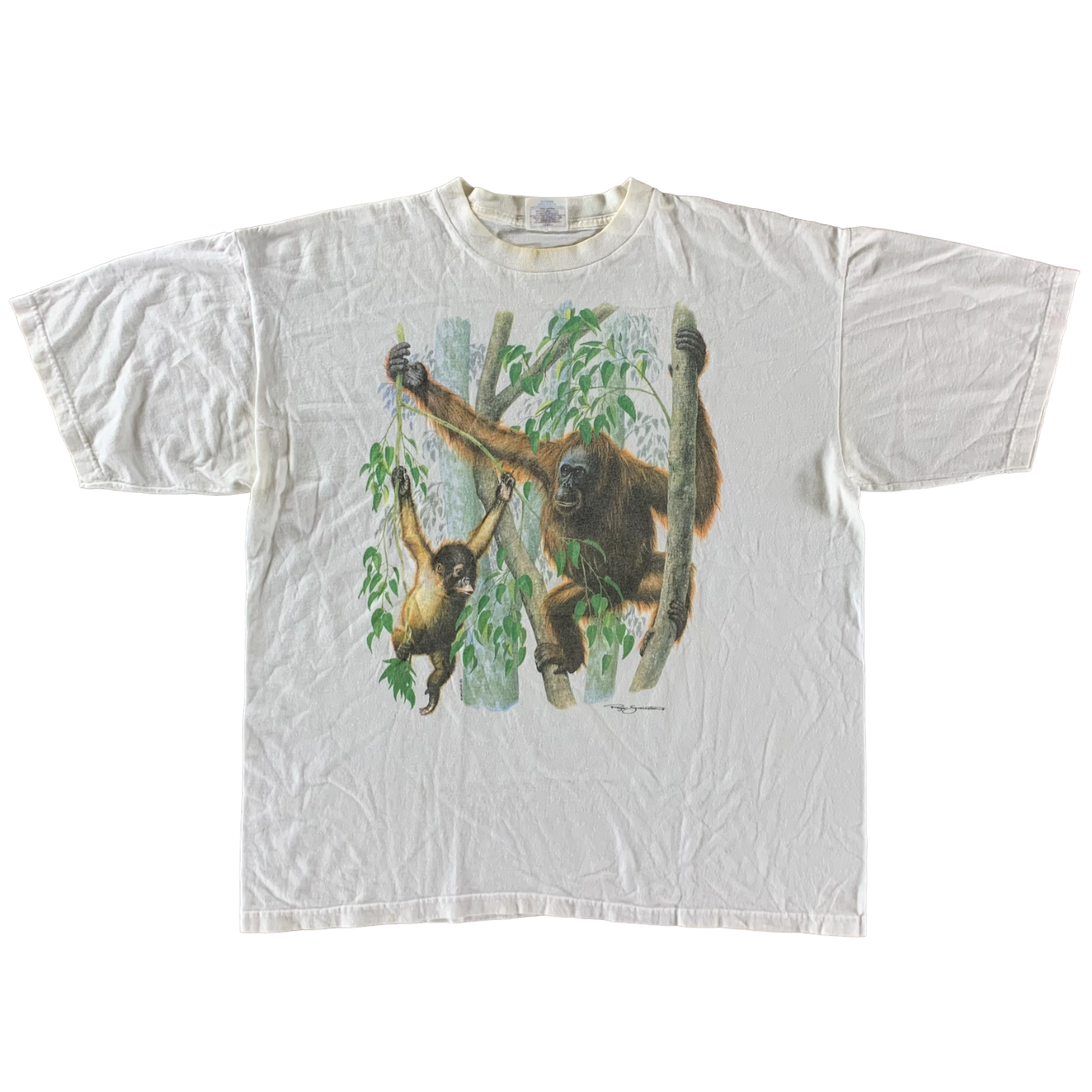 Vintage 1990s Chimpanzee T-shirt size XL