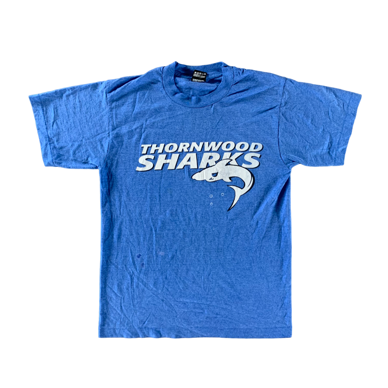 Vintage 1990s Thornwood Sharks T-shirt size Medium