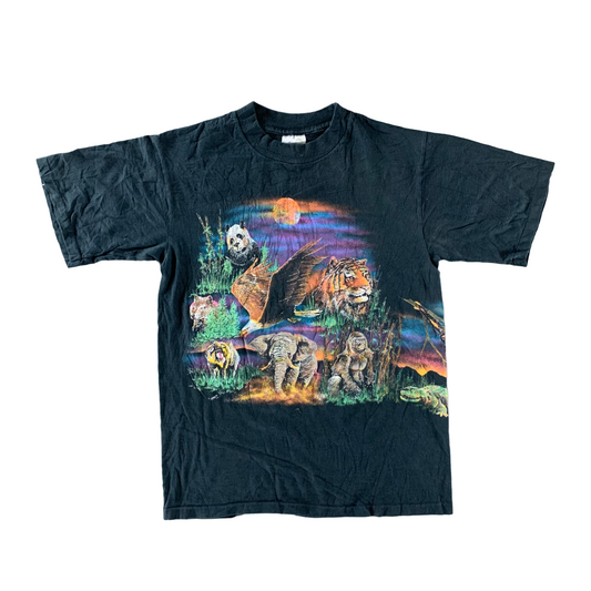 Vintage 1990s Wildlife T-shirt size Medium