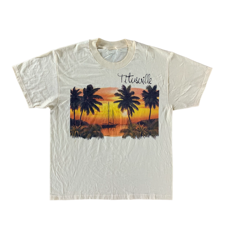 Vintage 1990s Palm Tree T-shirt size XL