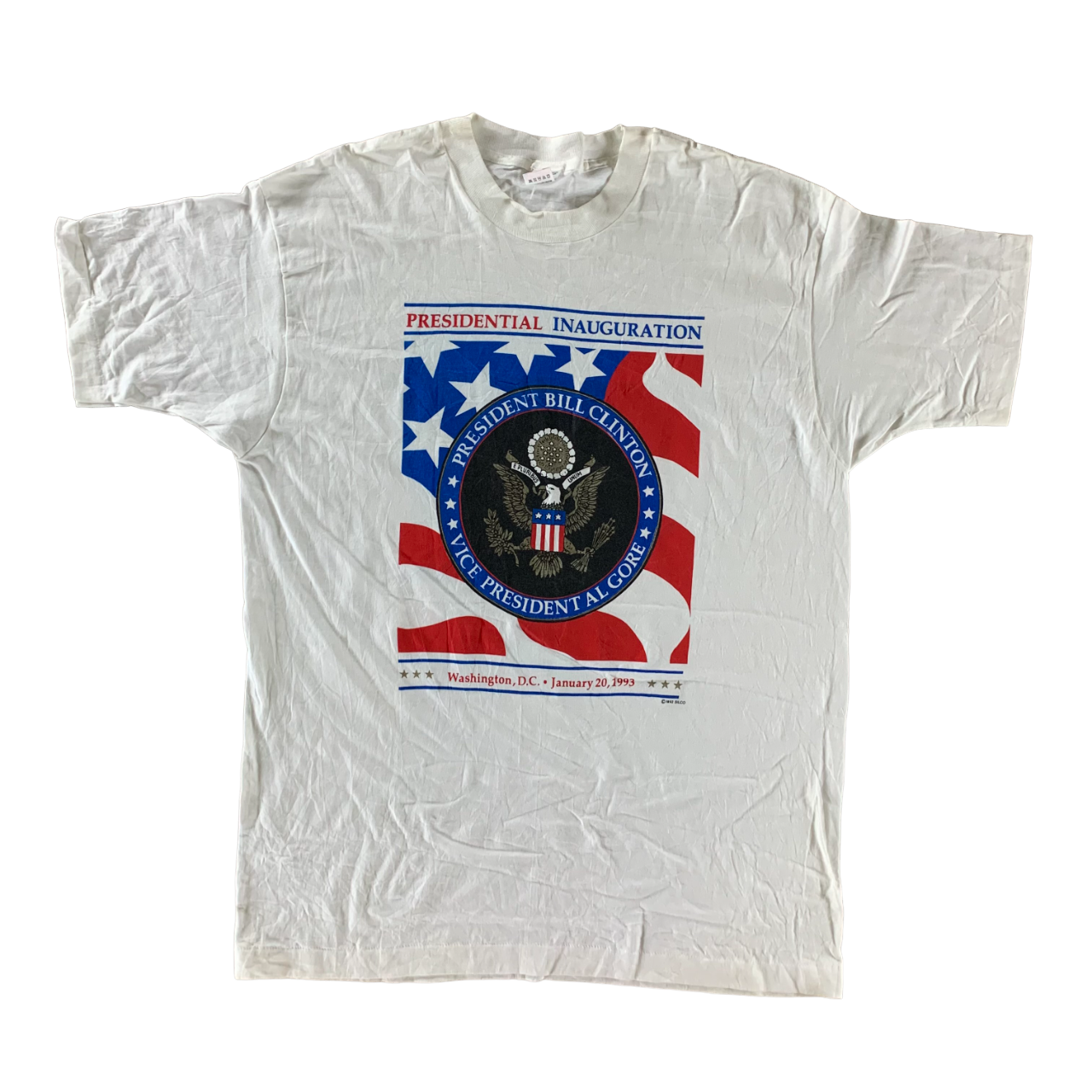 Vintage 1993 Clinton Inauguration T-shirt size XL