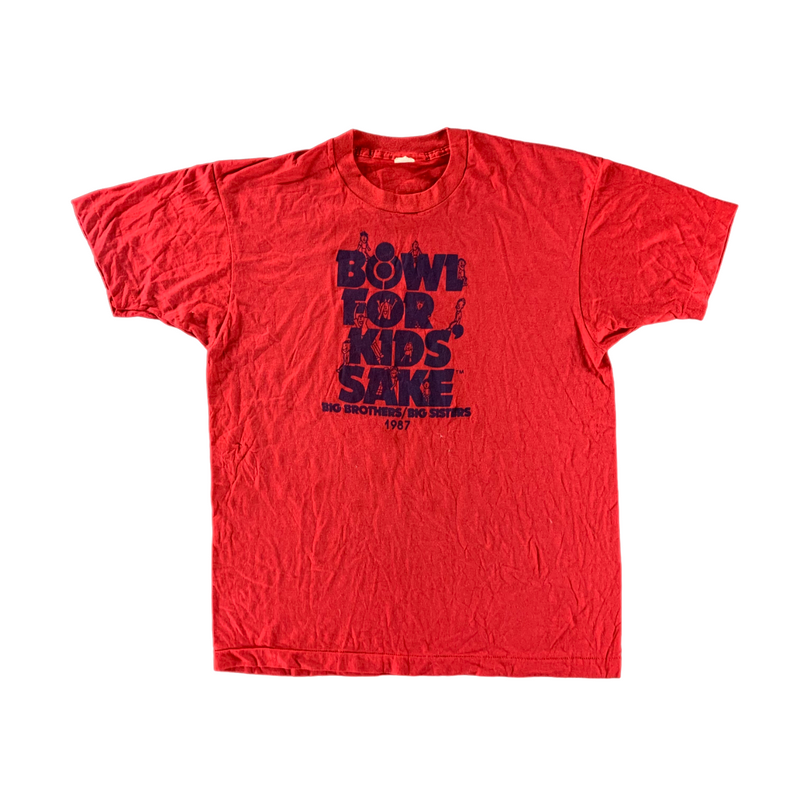 Vintage 1987 Bowl for Kids T-shirt size XL