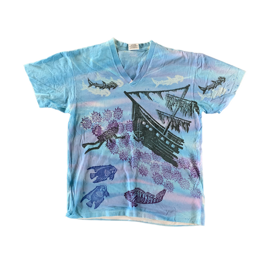 Vintage 1990s Under The Sea T-shirt size Large